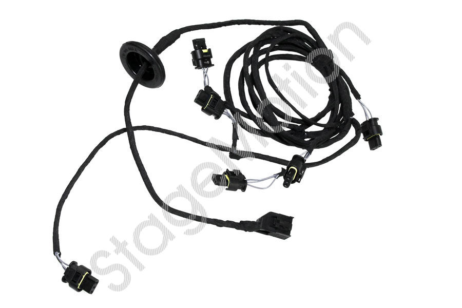 Cableado sensores PDC Asistencia de estacionamiento trasero