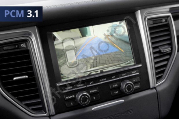 Kit cámara de visión trasera para Porsche Cayenne 92A