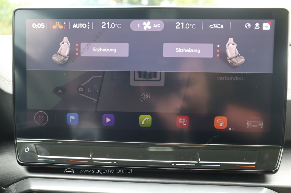 Kit de calefacción de asientos delanteros para Cupra Formentor KM7