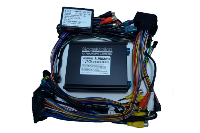 Interfaz SLVDS Mercedes-Benz NTG 5.0 y 5.1 - 1x Trasera / 1x Frontal / 3x AV