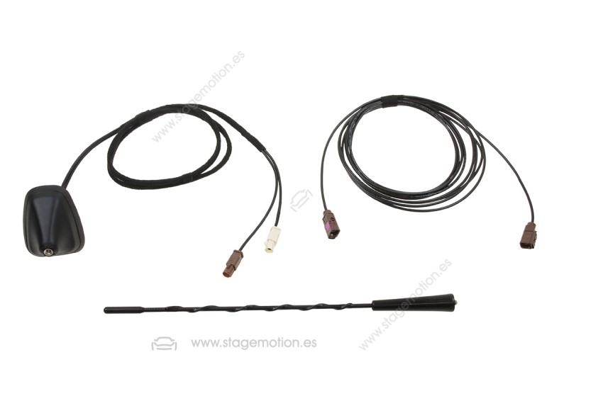 Kit reequipamiento de antena DAB+ original para Smart 453 ForFour