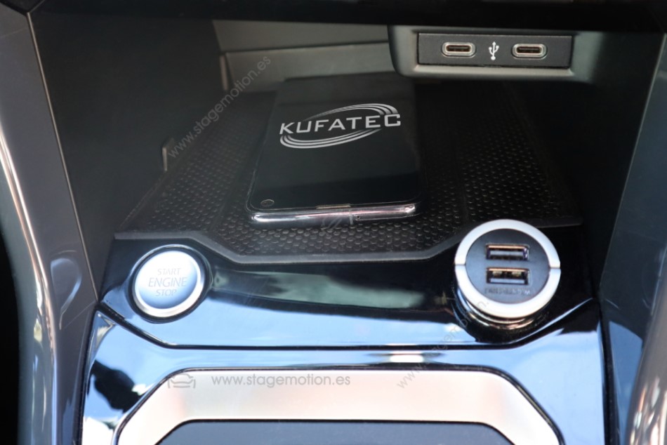 Kit phone box de carga inductiva para VW T-Roc A11,D11,AC7,AC8