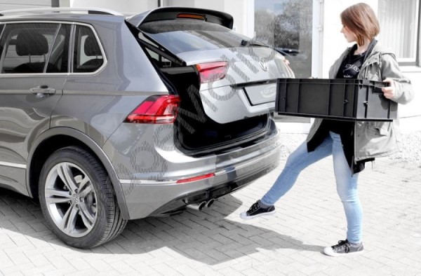 Kit de apertura eléctrica de la puerta trasera operada por sensor para VW Tiguan AD1, BW2
