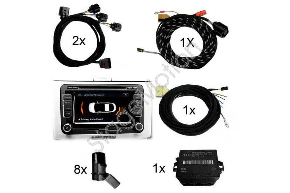 Kit Park Pilot delantero y trasero con OPS para Skoda Superb 3T