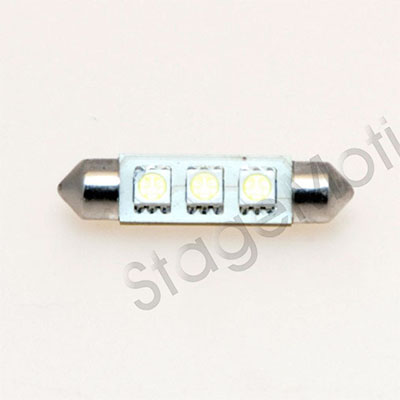 Lámpara LED C5W 12v/5W (11x40mm. / Luz blanca) -Can-Bus-