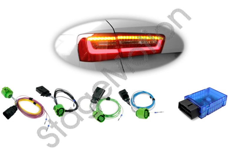 Cableado + activador de luces traseras LED para Audi A6 Avant (4G)