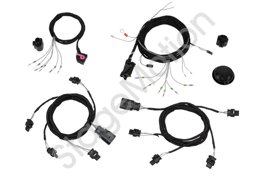 Cableado sistema de aparcamiento APS+ Delantero y trasero para Audi A3 8V