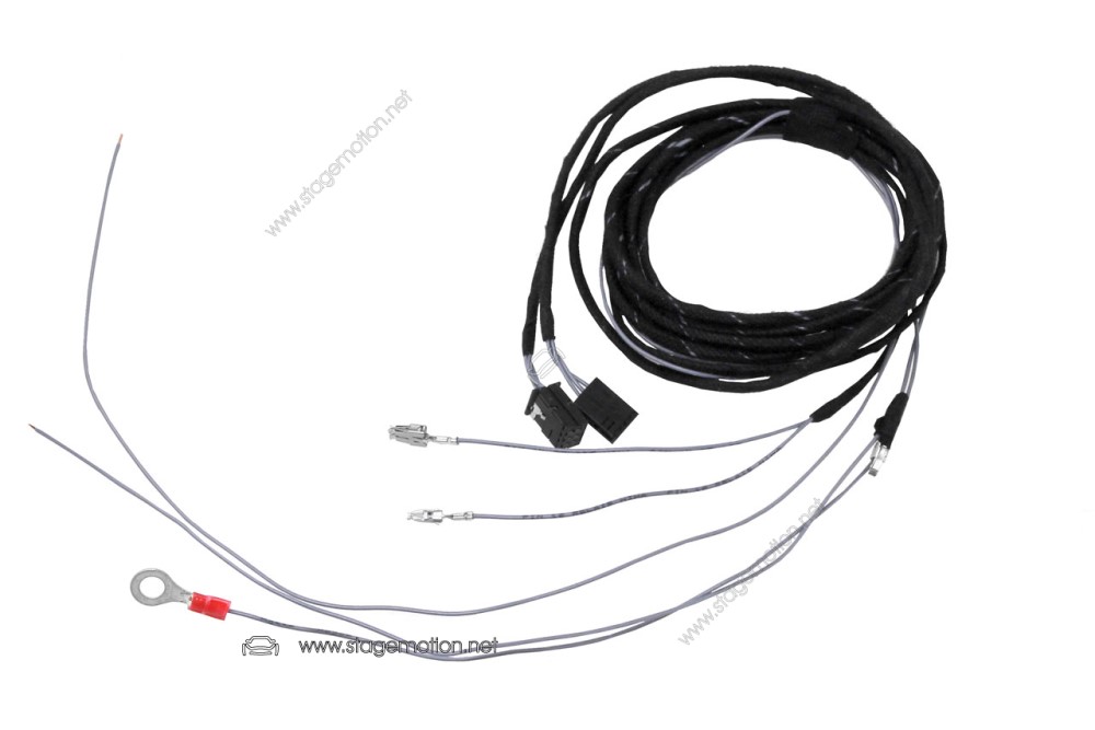 Cableado sensor de lluvia, retrovisor interior con atenuación automática para VW, Audi