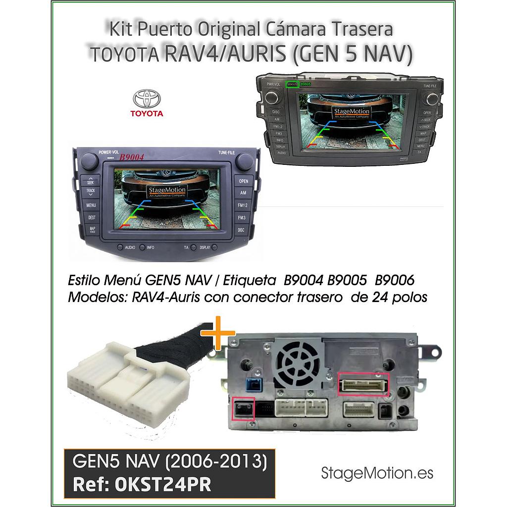 Kit RVC OEM Toyota GEN 5 NAV (aprox. 2006-2010)