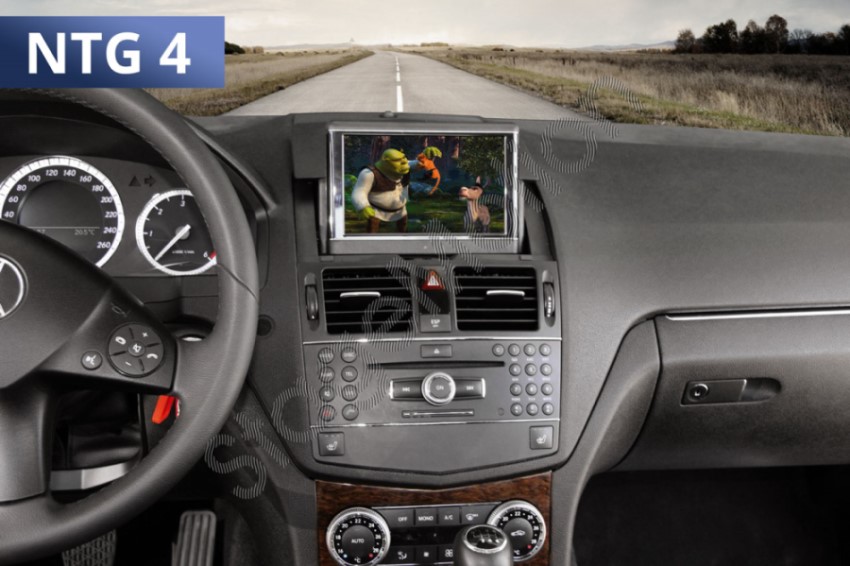 Vídeo en movimiento para Mercedes-Benz Comand APS - NTG4