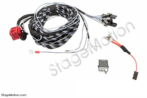 Cableado de enganche de remolque giratorio - sistema eléctrico central para VW Tiguan 5N