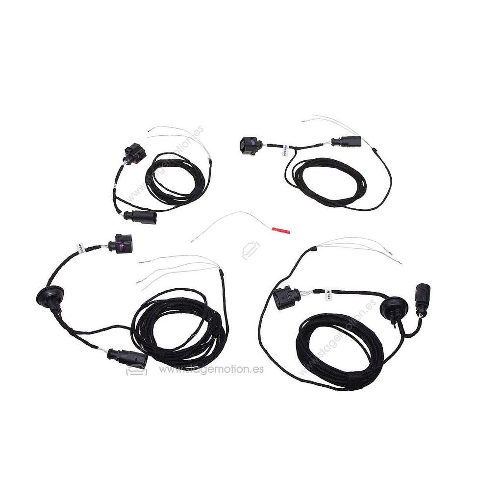 Cableado de luces traseras LED con iluminación dinámica para Audi A6 4A