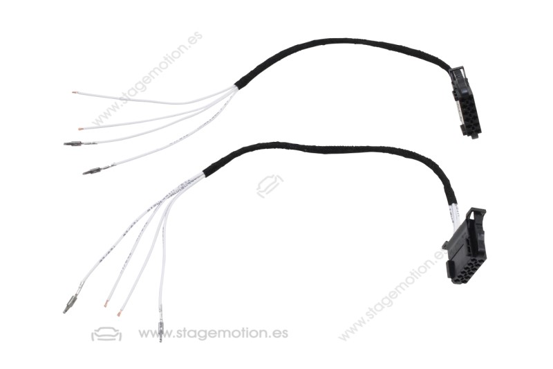 Cableado de retrovisores exteriores abatibles para VW Golf 4