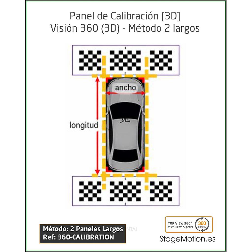 Paneles Calibración 360-2026 TopView (3D-2026) *Long Dual Panel