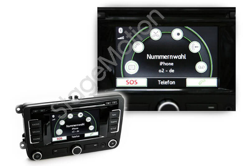 Kit Telefonía Original VW RNS 315 "solo referencias 3C0 035 279"