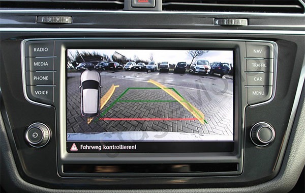 Kit cámara de visión trasera original para VolksWagen Tiguan AD1