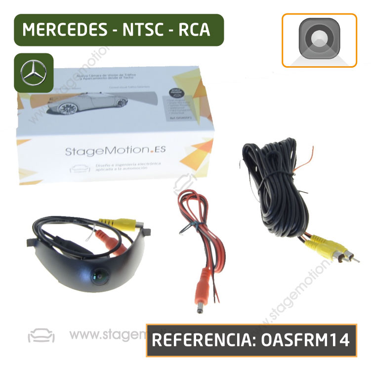 Cámara Frontal Específica RCA MB Clase C-205 (08/2018>>) Calandra frontal tipo estándar *No Sport AMG