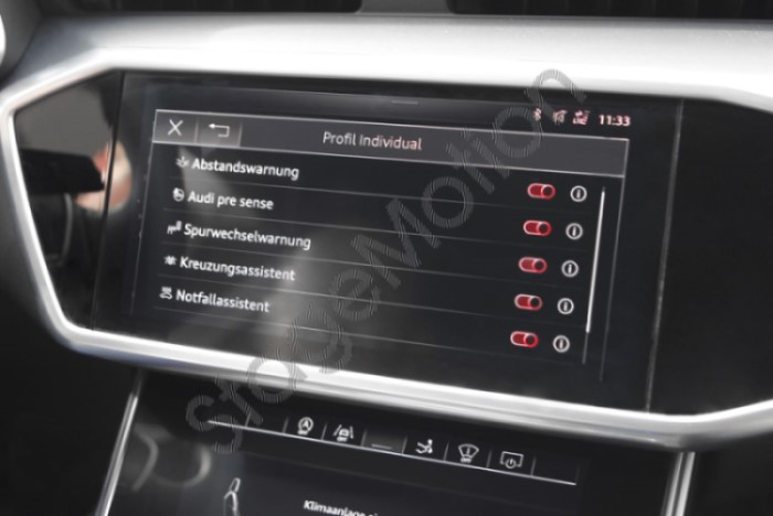 Juego completo Asistente de cruce para Audi Q8 4M