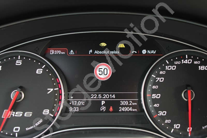Reconocimiento de señales de tráfico para Audi A6, A7 4G