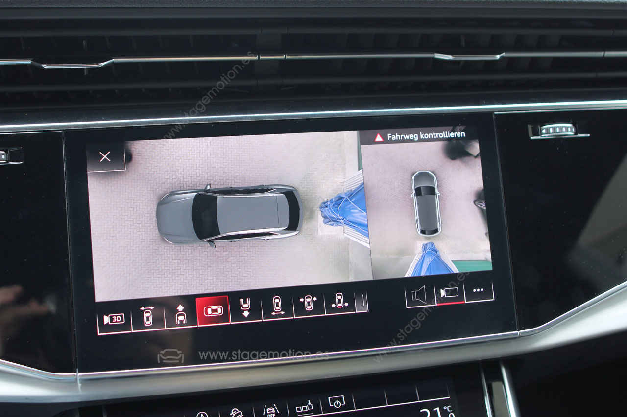 Kit Cámara envolvente - Sistema de 4 cámaras para Audi Q7 4M
