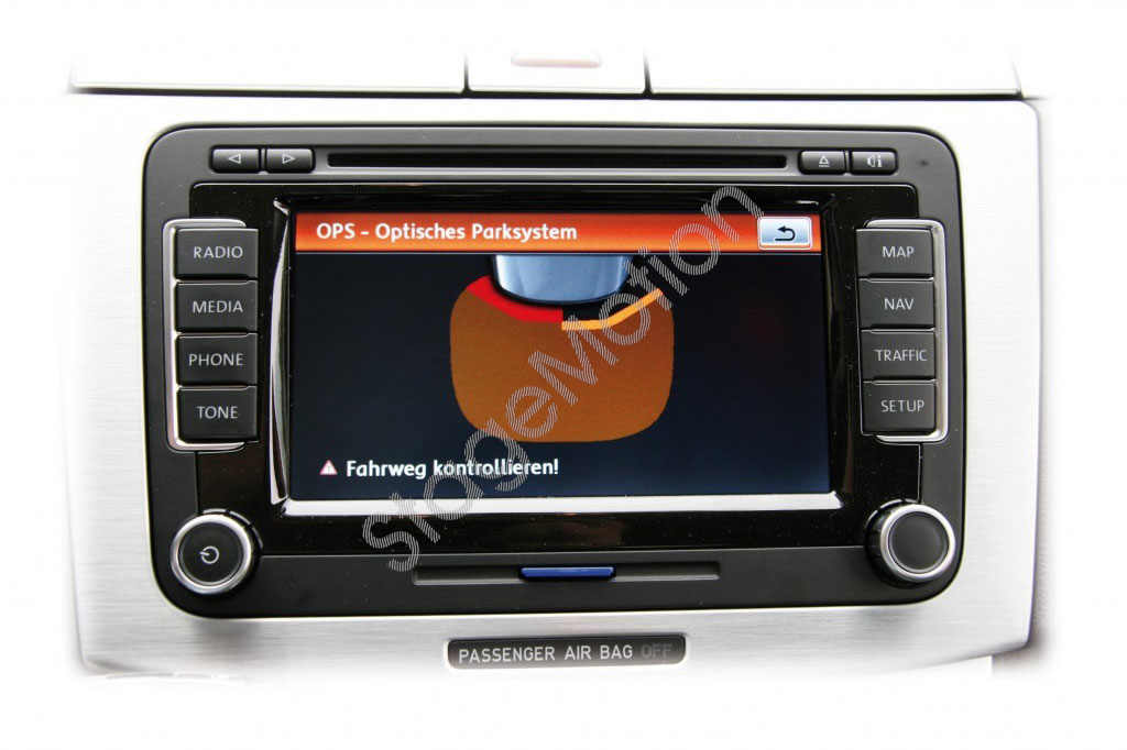 Retroadaptación del sistema óptico de aparcamiento OPS para el Volkswagen Touran