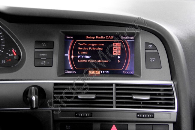 FISTUNE DAB, DAB + Integración para Audi MMI 2G
