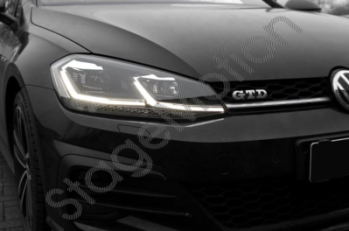 Faros LED con luz diurna LED DRL para VW Golf 7