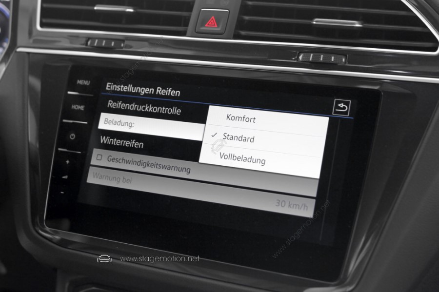 Sistema de control de presión de neumáticos (TPMS) VW Golf 7 VII