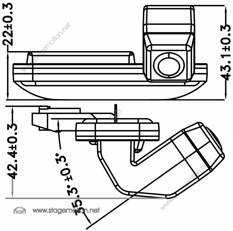 Kit RVC Integrado para Mercedes-Benz Clase C (W204 y C204) - Comand NTG 4