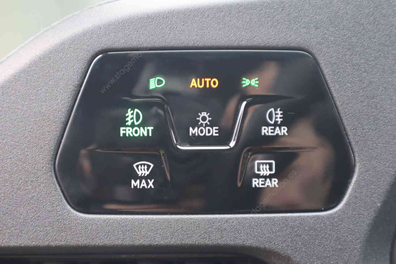 Juego de reequipamiento de luces antiniebla, incluida la luz de curva, VW Caddy SB