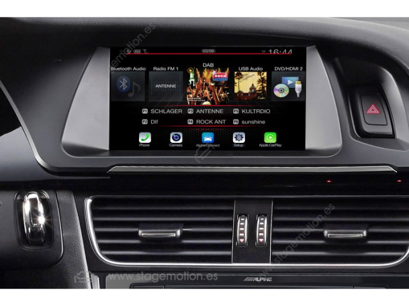 Kit de navegación Premium Infotainment para Audi A4, A5