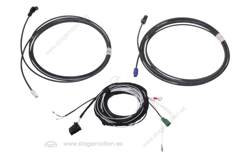 Kit de cámara de visión delantera y trasera para Seat Tarraco KN2