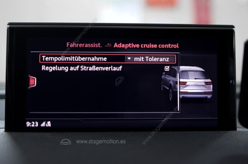 Kit Control de Crucero Adaptativo para Audi A4 8W