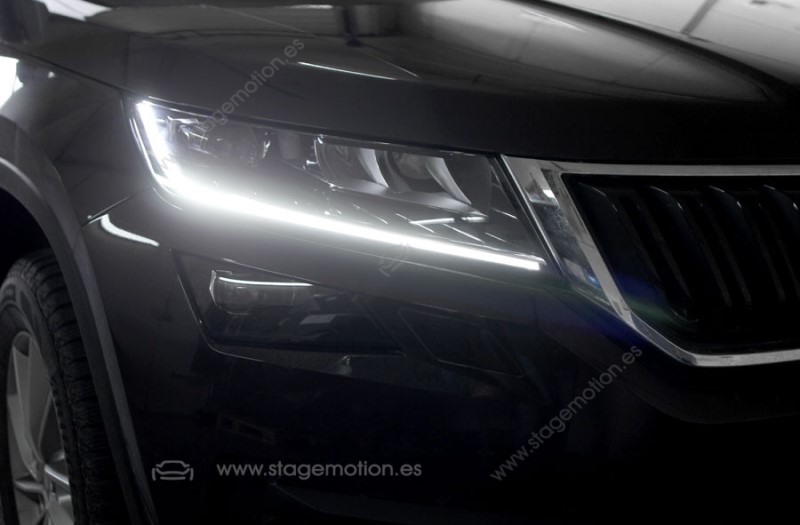 Faros LED Luces diurnas LED (TFL) para Skoda Kodiaq NS7