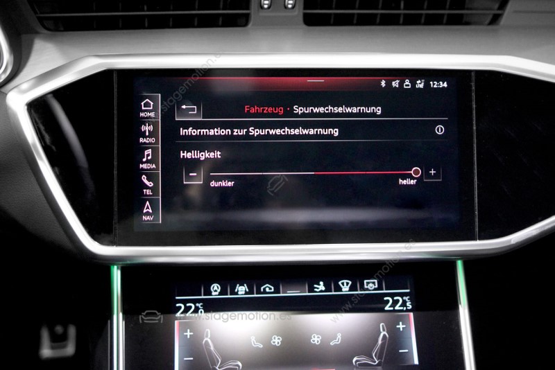 Asistente de cambio de carril (Audi side Assist) para Audi A8 4N
