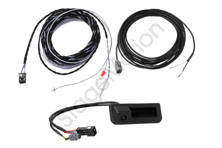 Kit completo de cámara de visión trasera para VW Touareg CR